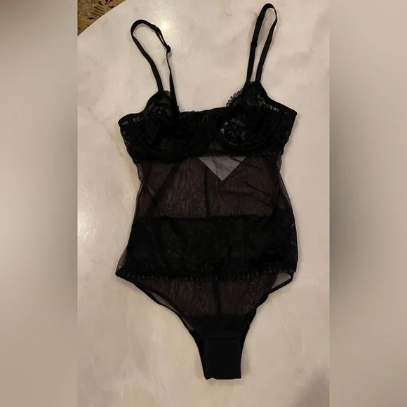 La Perla Studio Black Bodysuit 34 B NWT - Picture 2 of 8